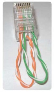 Pinout RJ45 Plug Loopbac