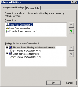 Advanced Lan Settings